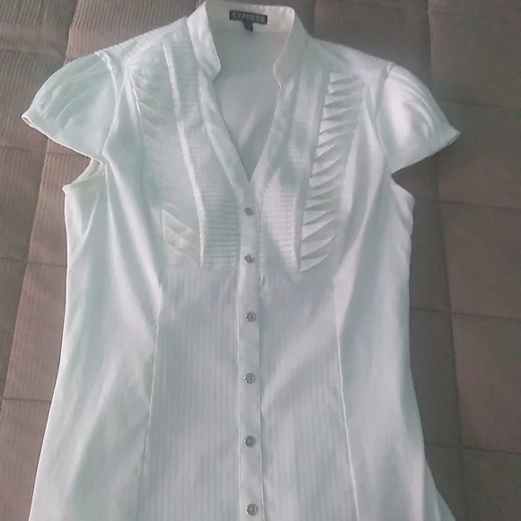 Express White Blouse Size Small - Picture 1 of 5